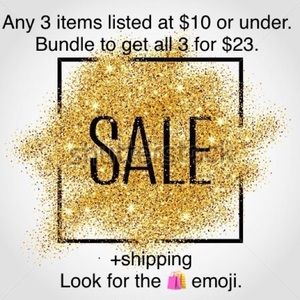 3 for 30 - including shipping